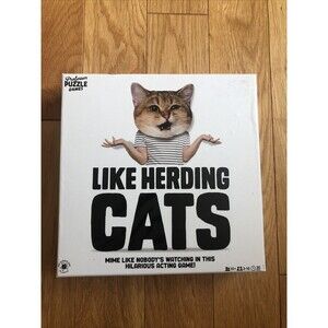 Like Herding Cats Mime Like Nobody’s Watching - Hilarious Acting Game New in Box